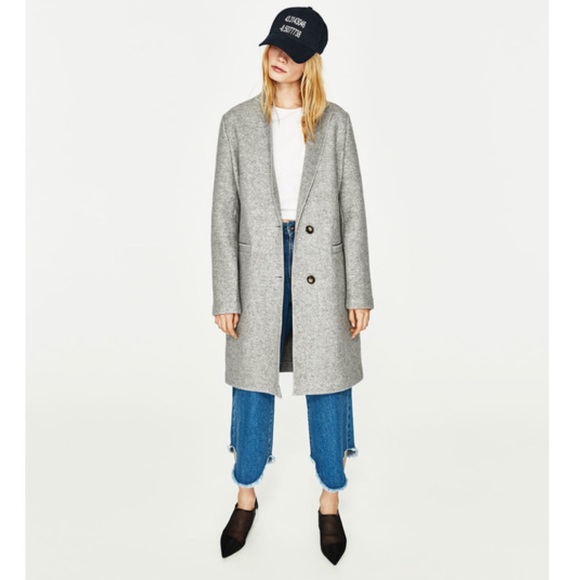 Zara Grey coat - Picture 5 of 5